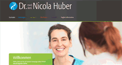 Desktop Screenshot of dr-nicola-huber.de